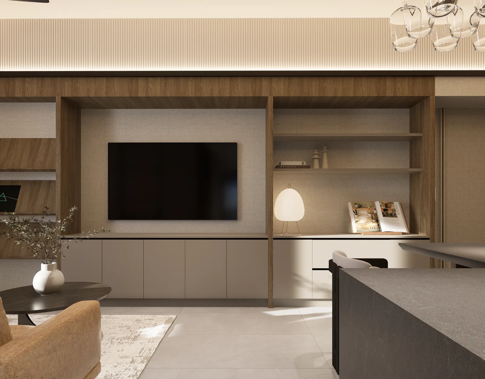 3 Bedroom architectural perspective — 3 BR Unit - View 05