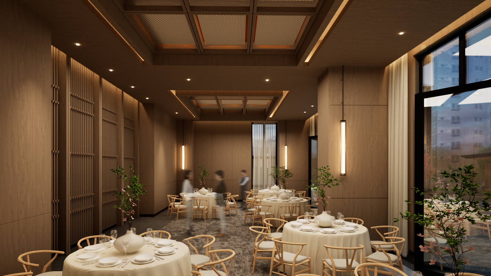 Function Hall — architect's perspective