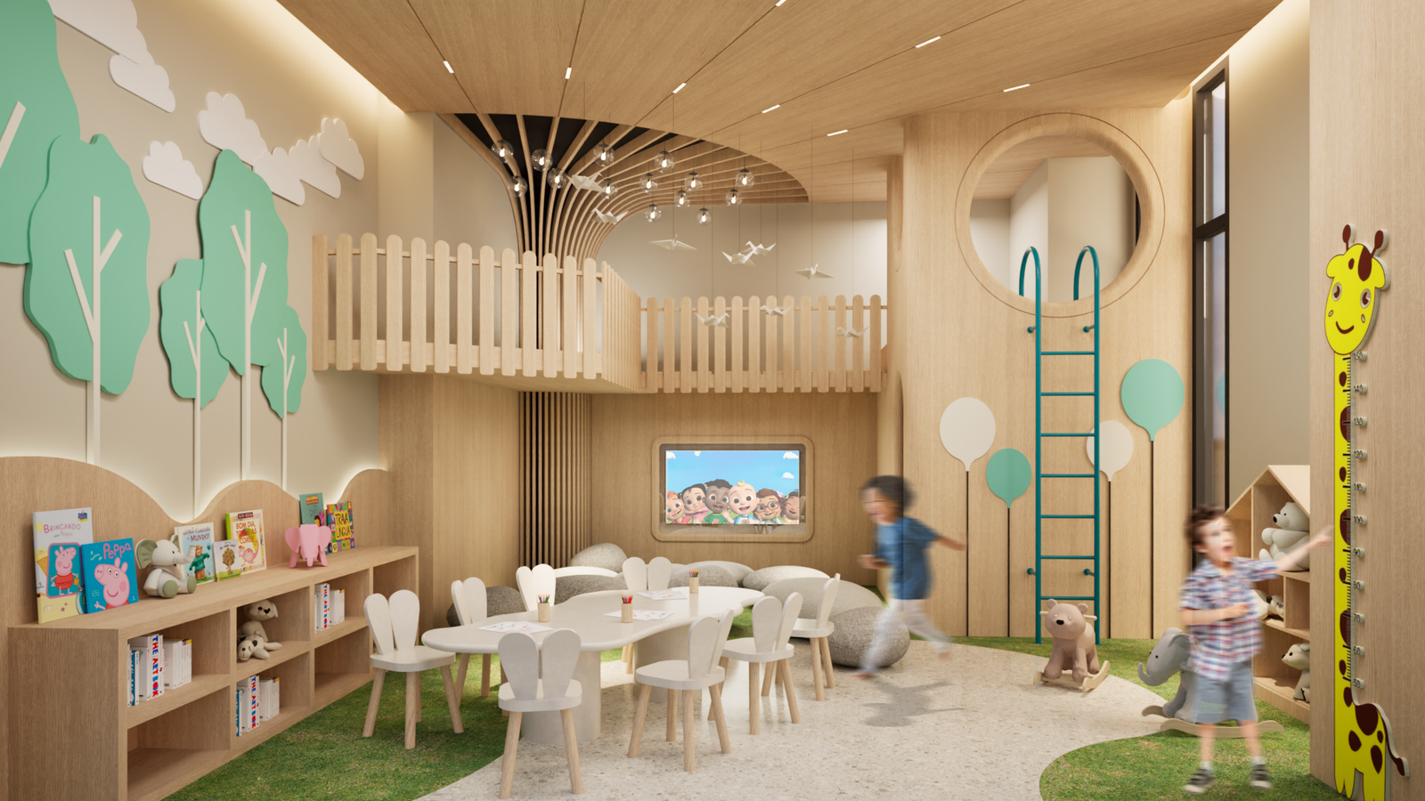 Kids Room — architect's perspective